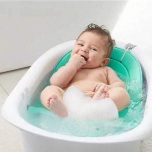 4-In-1 Grow-With-Me Bath Tub, Versatile And Long-Lasting For Babies' Bath Time White