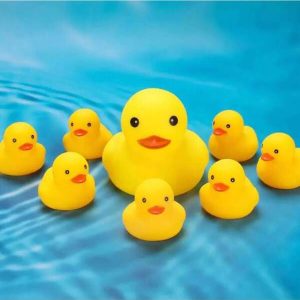 6pcs Bath Play Water Little Yellow Duck, Squeeze Sounding Little Duck, Baby Swimming Bathroom Bathing Playmate Duck, Dessert Shop Milk Tea Shop Small Gift Halloween Decorationsoft Play,Baby Walker Toys,Bath Gifts,Baby Toys,Bath Toys,Baby Bath Yellow